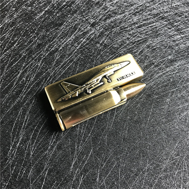 个性创意防风火机金色3