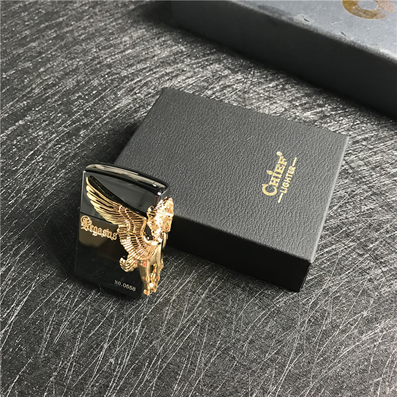 个性创意防风火机黑色2
