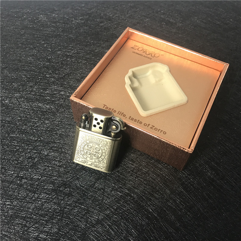个性创意防风火机金色2