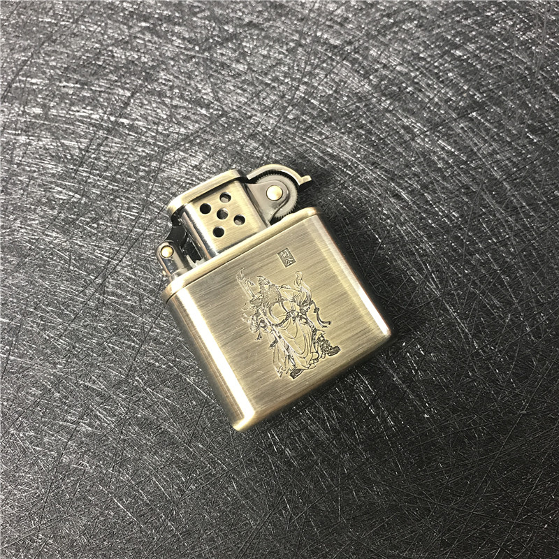 个性创意防风火机金色3