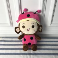 粉红色小娃娃	PP棉 抱枕毛绒玩具送女友生儿童婚庆礼物