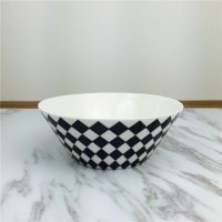 高档陶瓷碗餐具套装 家用北欧几何6寸汤碗面碗