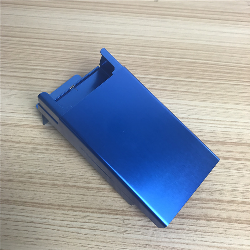蓝色	创意超薄香烟盒香烟夹便携男士香烟盒2