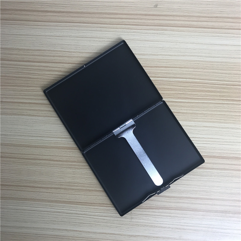 黑色	创意超薄香烟盒香烟夹便携男士香烟盒4