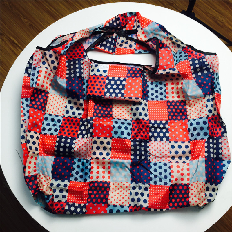 折叠购物袋时尚环保袋买菜包大容量手提袋子 大号3