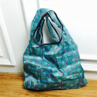折叠购物袋时尚环保袋买菜包大容量手提袋子 大号