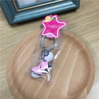 宠物卡通铃铛小动物铜质铃铛 钥匙扣