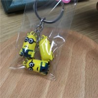 宠物卡通铃铛小动物铜质铃铛 钥匙扣