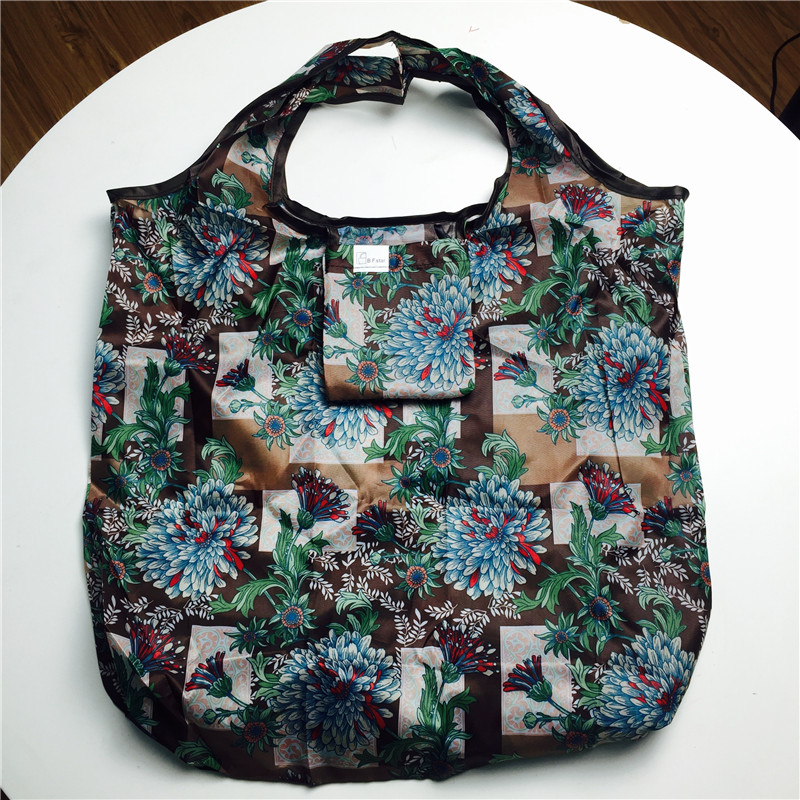 折叠购物袋时尚环保袋买菜包大容量手提袋子 小号2