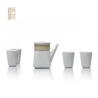 原初格物方圆 功夫茶具套装陶瓷茶壶创意礼品套装茶杯茶具整套