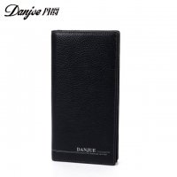 DANJUE/丹爵男士钱包全头层牛皮中长款多卡位钱夹大容量时尚潮流男皮夹子6005-1