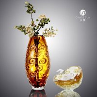 后现代古典彩色系列玻璃花瓶家居装饰IR1123-1A