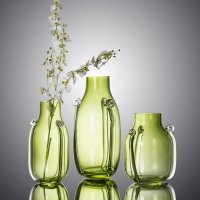 现代简约家居装饰工艺摆件玻璃花瓶