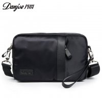 丹爵(DANJUE)布料小尺寸单肩斜挎包大容量男士手包手拿包布包休闲男包8062-3