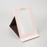 韩式可爱工艺纸皮化妆镜梳妆镜149AM