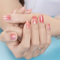 VBER指甲贴 甲油膜正品美甲贴 持久防水不伤甲 小萝莉