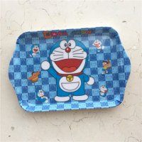原料树脂耐热高温长方形可爱卡通餐盘