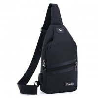 新款韩版休闲男士胸包运动帆布男包多功能户外小挎包潮流厂家直销