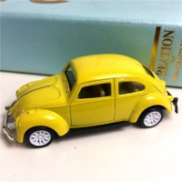 模型车 黄色模型桥车玩具车