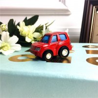 模型车 红色合金古董汽车模型玩具车
