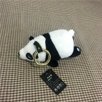 钥匙扣包包挂饰毛绒小熊猫