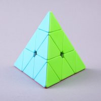 启明金字塔彩色 ABS 174 异型魔方益智玩具