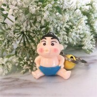 时尚创意可爱卡通立体造型情侣钥匙扣小挂件钥匙圈