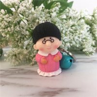 时尚创意可爱卡通立体造型情侣钥匙扣小挂件钥匙圈
