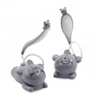 卡通龙猫夹子USB充电台灯，可两档调节 360°旋转 LED护眼台灯