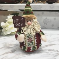 圣诞节大型玩偶摆件