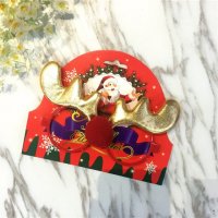 创意圣诞节圣诞老人眼镜框