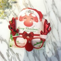 创意圣诞节圣诞老人眼镜框