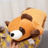 双插手毛绒玩具卡通充电热水袋 安全防爆自动断电