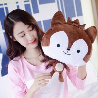 毛绒玩具卡通充电热水袋 安全防爆自动断电