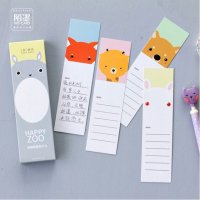 动物园里有什么创意纸质书签 30张盒装