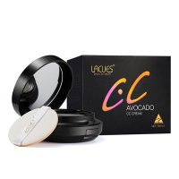 澳洲LACUES  牛油果CC 霜气垫霜防水隔离美白15ml*2护肤美妆