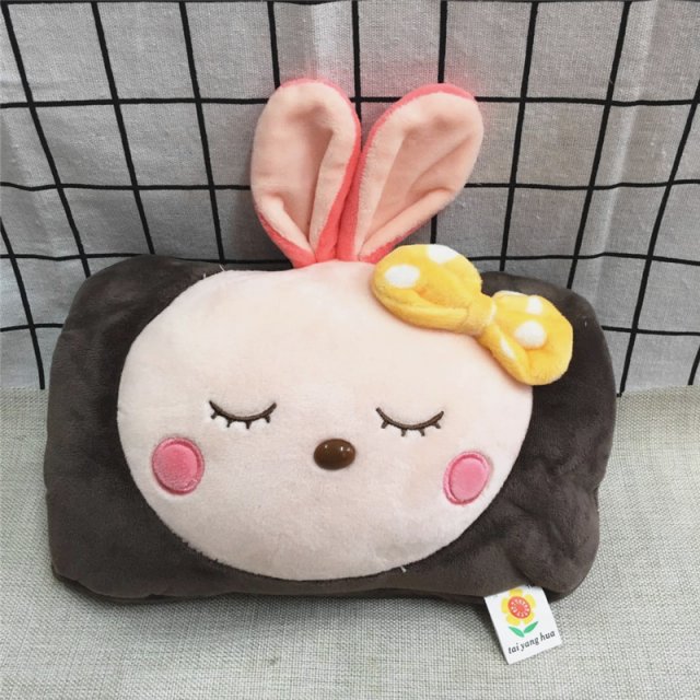 卡通可爱儿童暖手宝已注水充电热水袋