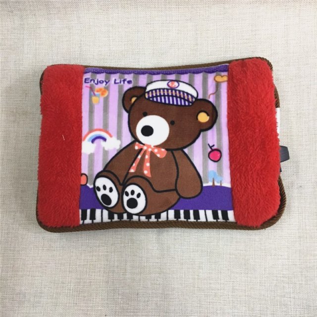 卡通可爱暖手宝已注水充电热水袋