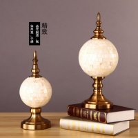 圆贝壳摆件大号C009A