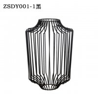 4*4小四方铁花瓶高ZSDY001-1黑