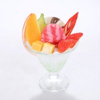 客厅装饰创意食品食物摆件 仿真草莓冰淇淋Apple-02-11