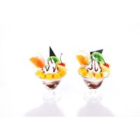 仿真甜品芒果冰淇淋 家居装饰创意摆件Apple-02-09