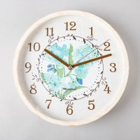 仿白蜡木纹 ABS 田园创意座钟台钟 RC1216