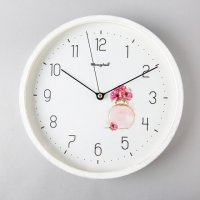 仿白木纹 ABS 田园创意座钟台钟 LE1209