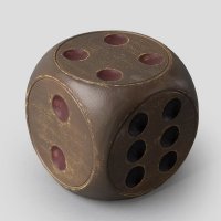 欧式简约树脂骰子造型摆件客厅书房装饰（不含税）
