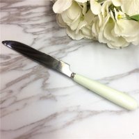 陶瓷柄不锈钢餐具刀单支