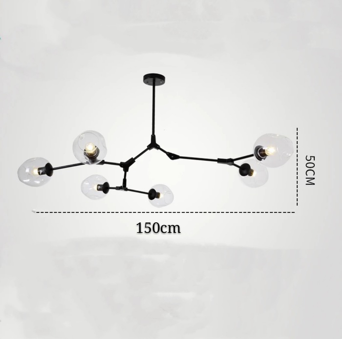 W-1054-6   ,整体尺寸可调节      ,铁艺+玻璃,工程灯具定制家居别墅样板房店面橱窗台693503