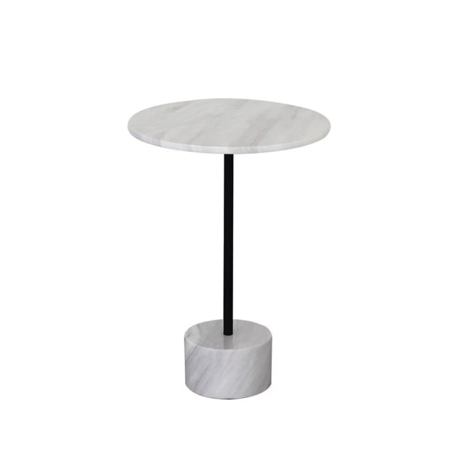 LY-7051A   ，40cmX55cm，大理石+铁艺， 个性家居别墅店面橱窗现代轻奢桌子