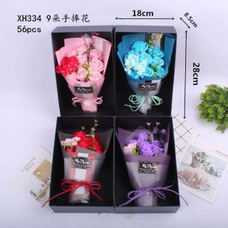 高档礼品盒 香皂花