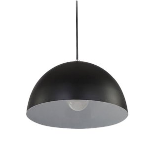 W-6255 黑色 铁艺+铝材小吊灯（中号）
